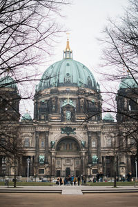 Low angle view of church