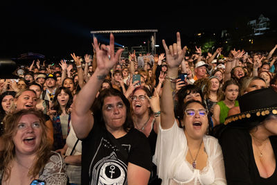 crowd