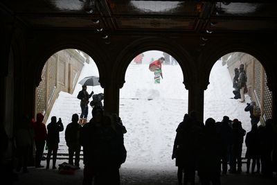 View of archway