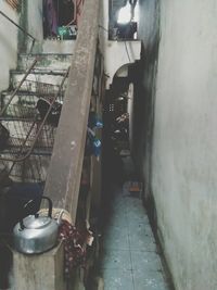 Narrow alley amidst buildings