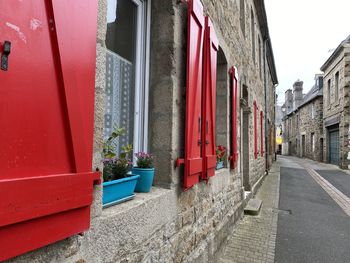 Street amidst buildings in city