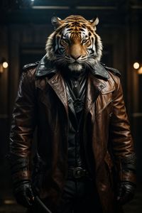 leather jacket