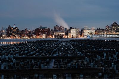 Cityscape against sky