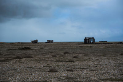 Clouds over landscape