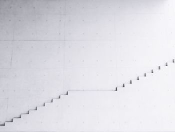 Staircase against wall