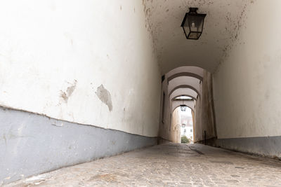 Corridor of building