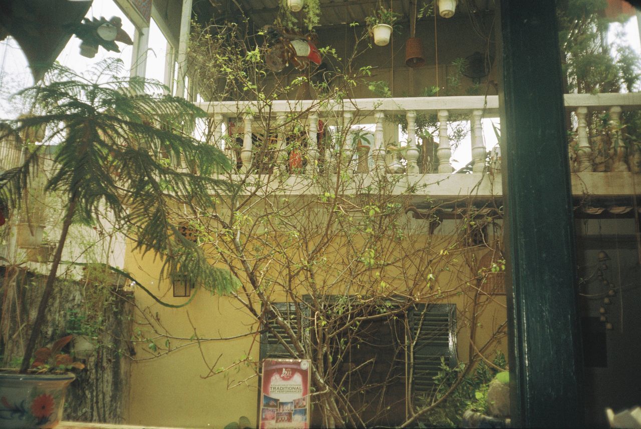 VIEW OF ABANDONED BUILDING