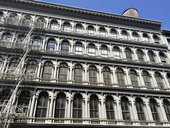 Low angle view of building against sky