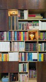 Book shelf at home
