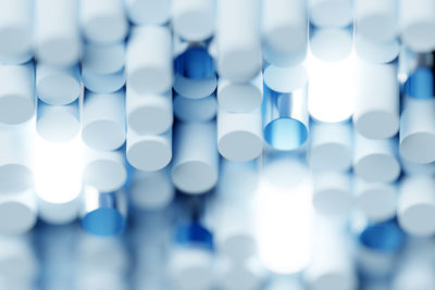 Defocused image of illuminated lights 