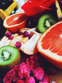 Close-up of fruits in container