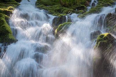 View of waterfall