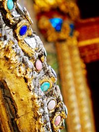 Architectural detail of buddhist temple