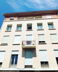 Low angle view of building against sky