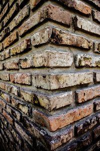 Full frame shot of brick wall