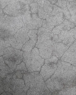 Full frame shot of cracked floor