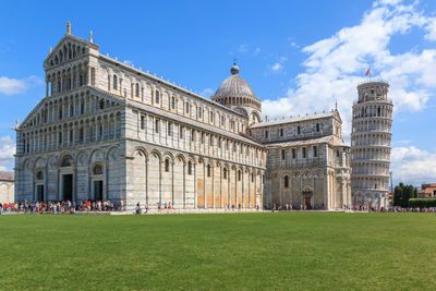 View of historical building against sky