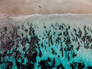 Aerial view of sea