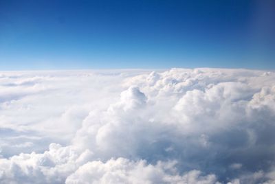 Low angle view of clouds in sky