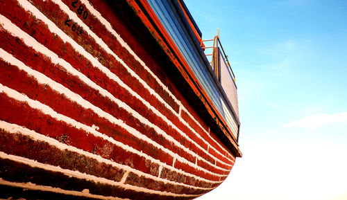 Low angle view of building against sky