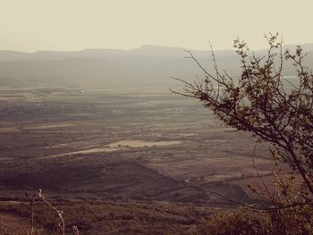 Scenic view of mountains