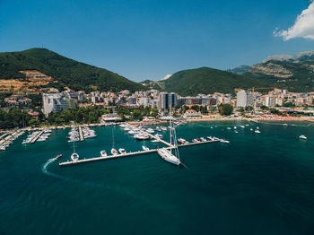 Aerial view of a city