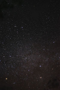 Full frame shot of stars in sky