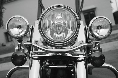 Motorcycle beams
