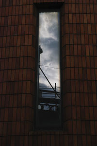 Built structures against the sky