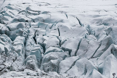 Full frame shot of icebergs