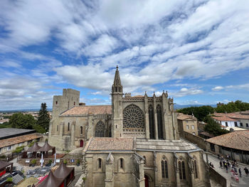 Low angle view of cathedral against sky