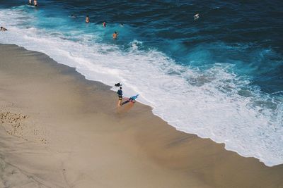 People on beach