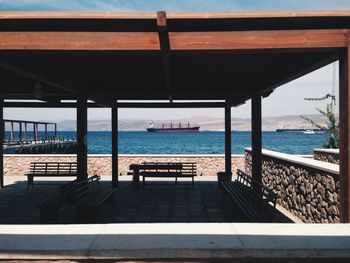 View of sea against sky