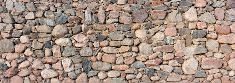 Full frame shot of stone wall