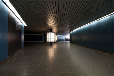 Empty subway