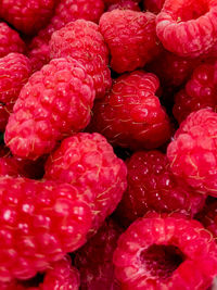 Full frame shot of strawberries