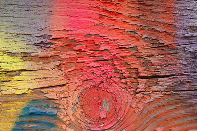 Full frame shot of weathered tree trunk