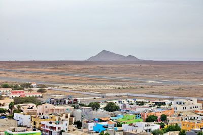 View over the airport of sal