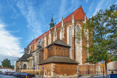 Church of st catherine of alexandria and st margaret in krakow, poland