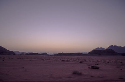 Scenic view of calm sea at sunset