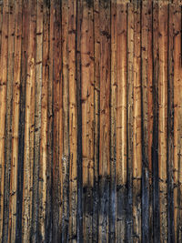 Full frame shot of wooden planks