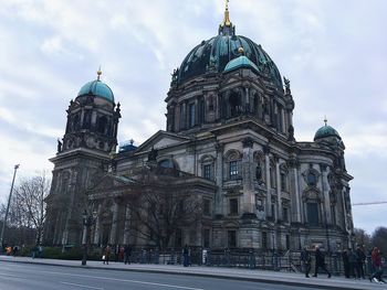 Cathedral of building against sky in city