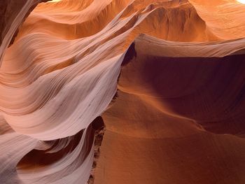 Rock formations in a desert