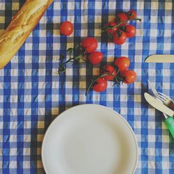 Directly above shot of food in bowl
