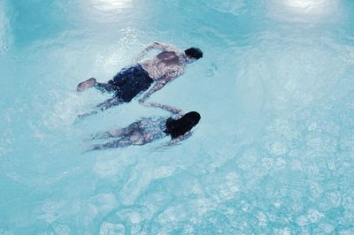 People in swimming pool