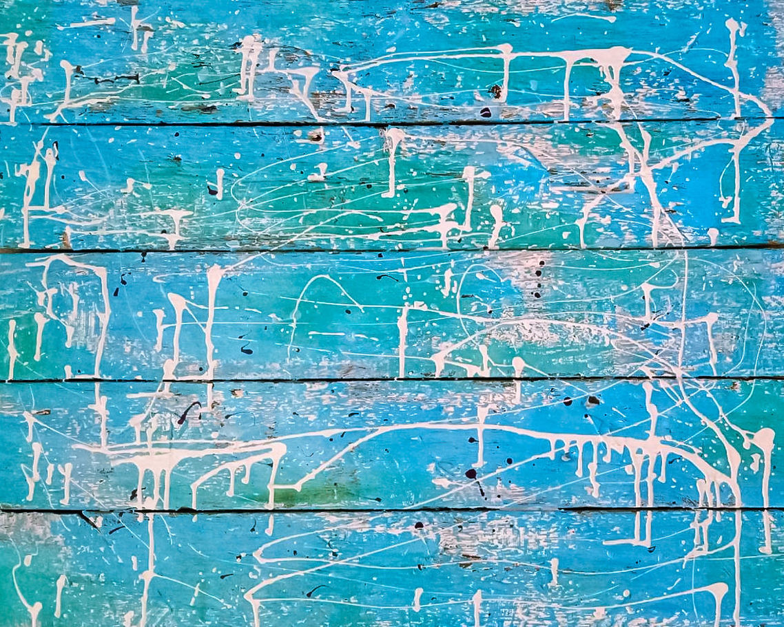 Full Frame Blue Backgrounds No People LINE Pattern Textured  Turquoise Built Structure Day Close-up Azure Wooden Texture Blue Background