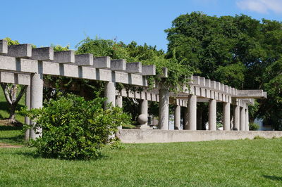 Built structure in park