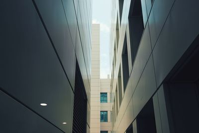 Low angle view of modern building