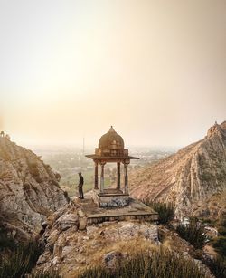 View of temple against sky