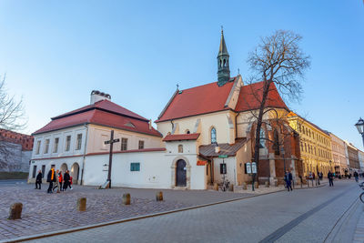 Buildings in city